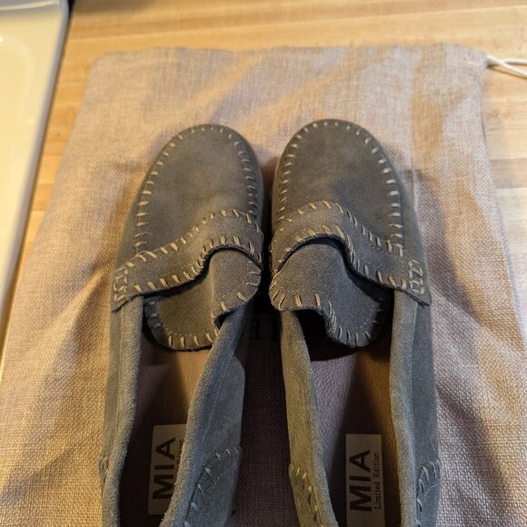 MIA Natalee Suede Loafer, Women's size 9, Dark green - Picture 1 of 4